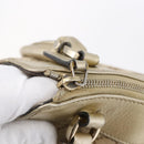 GUCCI GG Canvas Abbey Tote Bag Beige Gold 189831 Auth 153115-15