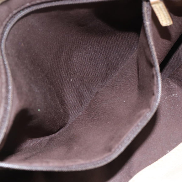 GUCCI GG Canvas Abbey Tote Bag Beige Gold 189831 Auth 153115