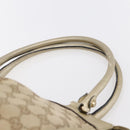 GUCCI GG Canvas Abbey Tote Bag Beige Gold 189831 Auth 153115-8