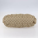 GUCCI GG Canvas Abbey Tote Bag Beige Gold 189831 Auth 153115-9