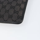 GUCCI GG Canvas Shoulder Bag Brown Silver 019 0348 Auth 153116-12