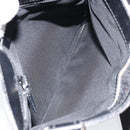 GUCCI GG Canvas Shoulder Bag Brown Silver 019 0348 Auth 153116-16