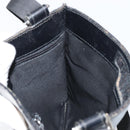 GUCCI GG Canvas Shoulder Bag Brown Silver 019 0348 Auth 153116-17