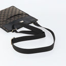 GUCCI GG Canvas Shoulder Bag Brown Silver 019 0348 Auth 153116-7