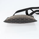 GUCCI GG Canvas Shoulder Bag Brown Silver 019 0348 Auth 153116-9