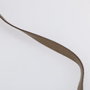 FENDI Zucca Canvas Shoulder Bag Nylon Beige Auth 153118-8