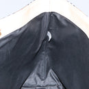 BURBERRY Nova Check Hand Bag Nylon Beige Silver Auth 153119-19