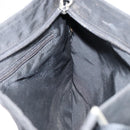 PRADA Hand Bag Nylon Black Silver Auth 153120-20