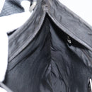 PRADA Hand Bag Nylon Black Silver Auth 153120-21