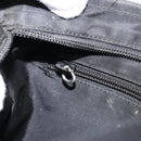 PRADA Hand Bag Nylon Black Silver Auth 153120-22