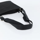 PRADA Hand Bag Nylon Black Silver Auth 153120-7