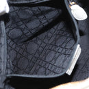 Christian Dior Lady Dior Canage Hand Bag Leather White Gold Auth 153122-21