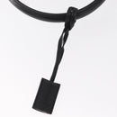 GUCCI Hand Bag Suede Black Auth 153123-9