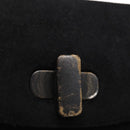 GUCCI Hand Bag Suede Black Auth 153123-10