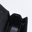 GUCCI Hand Bag Suede Black Auth 153123-21