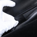 GUCCI Hand Bag Suede Black Auth 153123-12