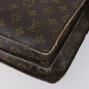 LOUIS VUITTON Monogram Serviette Fermoir Business Bag M53305 LV Auth 153130-9