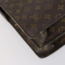 LOUIS VUITTON Monogram Serviette Fermoir Business Bag M53305 LV Auth 153130-16