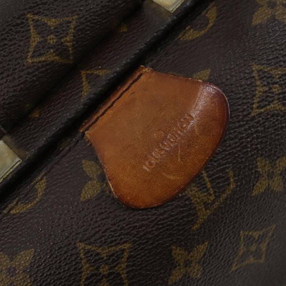 LOUIS VUITTON Monogram Serviette Fermoir Business Bag M53305 LV Auth 153130