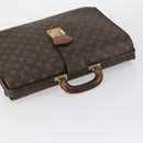 LOUIS VUITTON Monogram Serviette Fermoir Business Bag M53305 LV Auth 153130-6