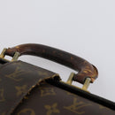 LOUIS VUITTON Monogram Serviette Fermoir Business Bag M53305 LV Auth 153130-8
