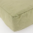 PRADA Tote Bag Nylon Green Silver Auth 153132-15