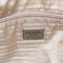 PRADA Tote Bag Nylon Green Silver Auth 153132-18