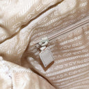 PRADA Tote Bag Nylon Green Silver Auth 153132-19