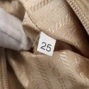 PRADA Tote Bag Nylon Green Silver Auth 153132-12