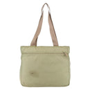 PRADA Tote Bag Nylon Green Silver Auth 153132-2
