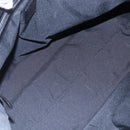 FENDI Zucchino Canvas Tote Bag Brown Silver Auth 153133-20