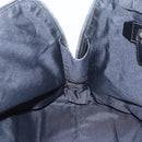 FENDI Zucchino Canvas Tote Bag Brown Silver Auth 153133-22