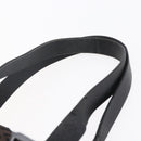 FENDI Zucchino Canvas Tote Bag Brown Silver Auth 153133-8