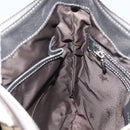 BURBERRY Nova Check Shoulder Bag Nylon Pink Silver Auth 153134-18