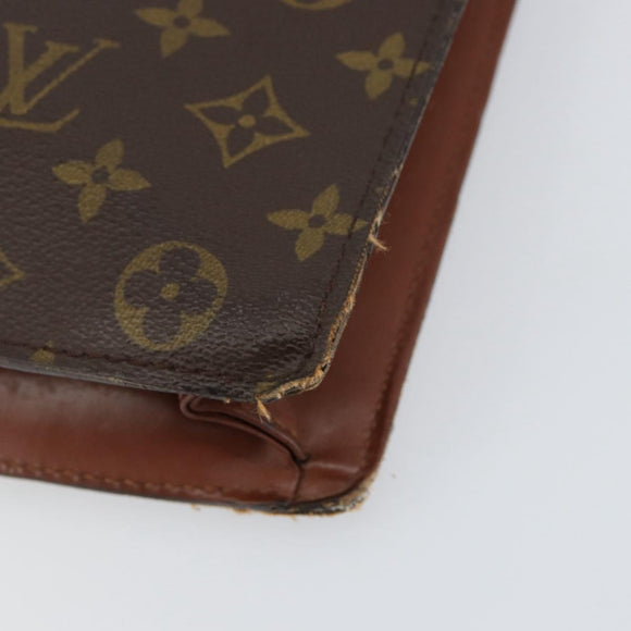 LOUIS VUITTON Monogram Porte Documents Bandouliere Bag M53338 LV Auth 153138