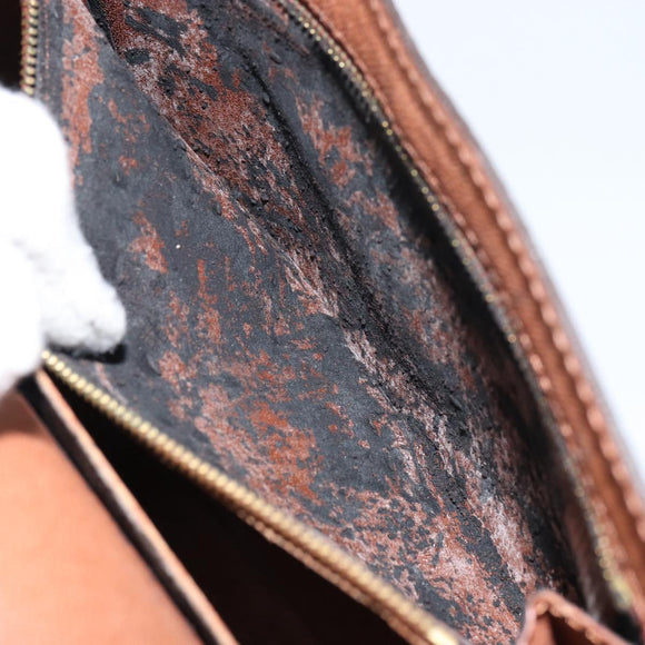 LOUIS VUITTON Monogram Porte Documents Bandouliere Bag M53338 LV Auth 153138