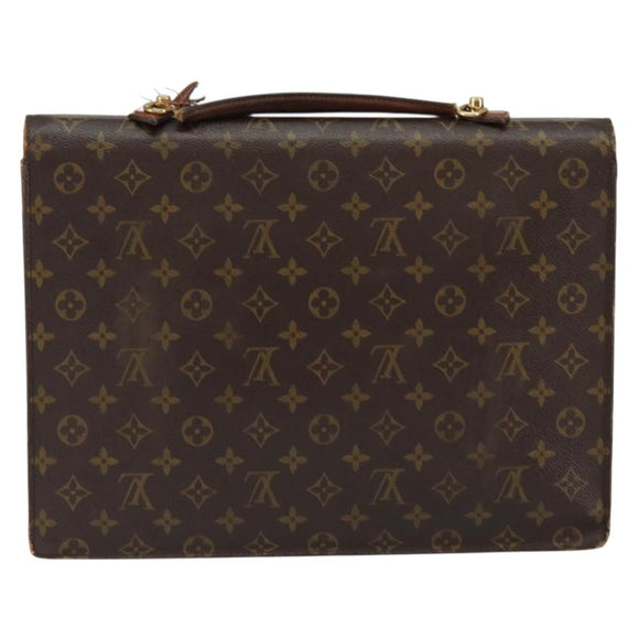 LOUIS VUITTON Monogram Porte Documents Bandouliere Bag M53338 LV Auth 153138