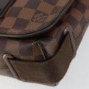 LOUIS VUITTON Damier Ebene Brooklyn PM Shoulder Bag N51210 LV Auth 153139-9