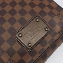 LOUIS VUITTON Damier Ebene Brooklyn PM Shoulder Bag N51210 LV Auth 153139-17