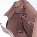 LOUIS VUITTON Damier Ebene Brooklyn PM Shoulder Bag N51210 LV Auth 153139-20