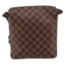 LOUIS VUITTON Damier Ebene Brooklyn PM Shoulder Bag N51210 LV Auth 153139-2