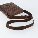 LOUIS VUITTON Damier Ebene Brooklyn PM Shoulder Bag N51210 LV Auth 153139-7