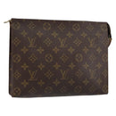 LOUIS VUITTON Monogram Poche Toilette 26 Pouch M47542 LV Auth 153144-1