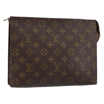 LOUIS VUITTON Monogram Poche Toilette 26 Pouch M47542 LV Auth 153144
