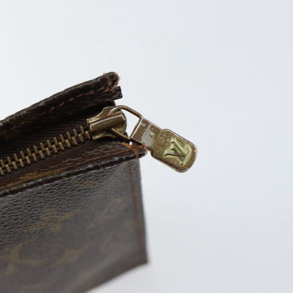 LOUIS VUITTON Monogram Poche Toilette 26 Pouch M47542 LV Auth 153144