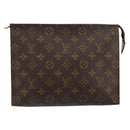 LOUIS VUITTON Monogram Poche Toilette 26 Pouch M47542 LV Auth 153144-13