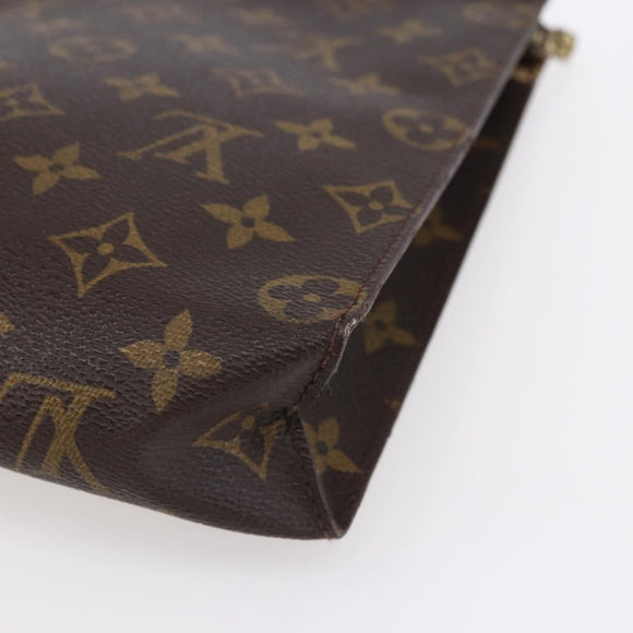LOUIS VUITTON Monogram Poche Toilette 26 Pouch M47542 LV Auth 153145