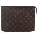 LOUIS VUITTON Monogram Poche Toilette 26 Pouch M47542 LV Auth 153145-13