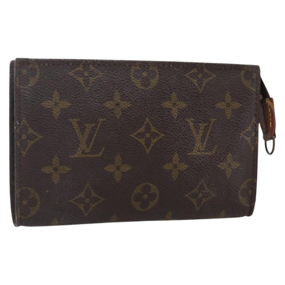 LOUIS VUITTON Monogram Bucket PM Accessory Pouch LV Auth 153147