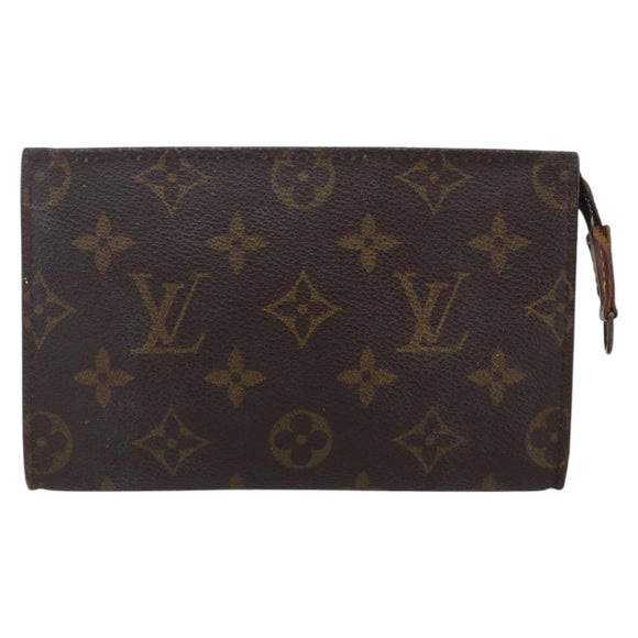 LOUIS VUITTON Monogram Bucket PM Accessory Pouch LV Auth 153147